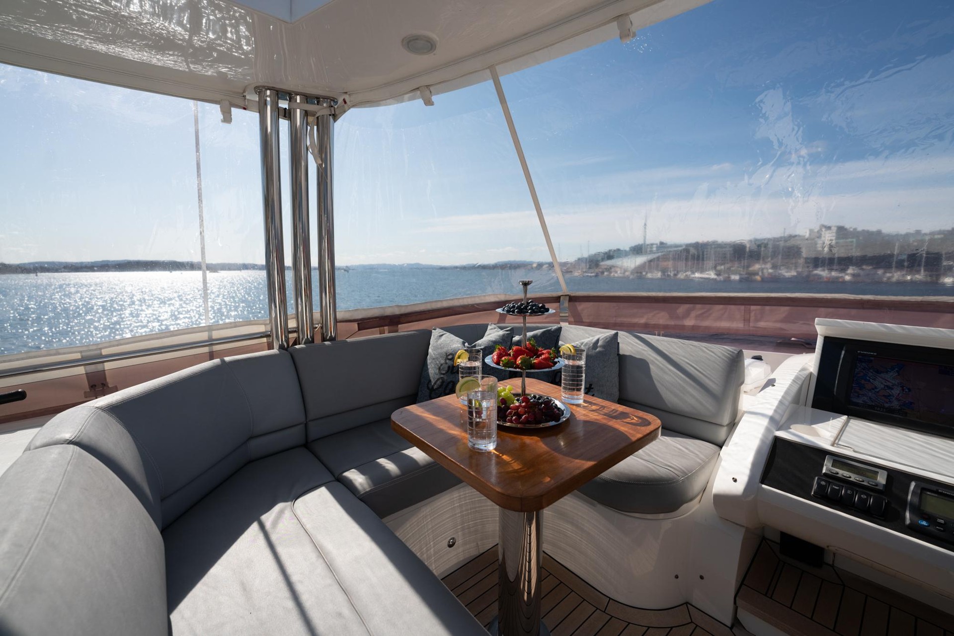 Astrid — covered outdoor seating