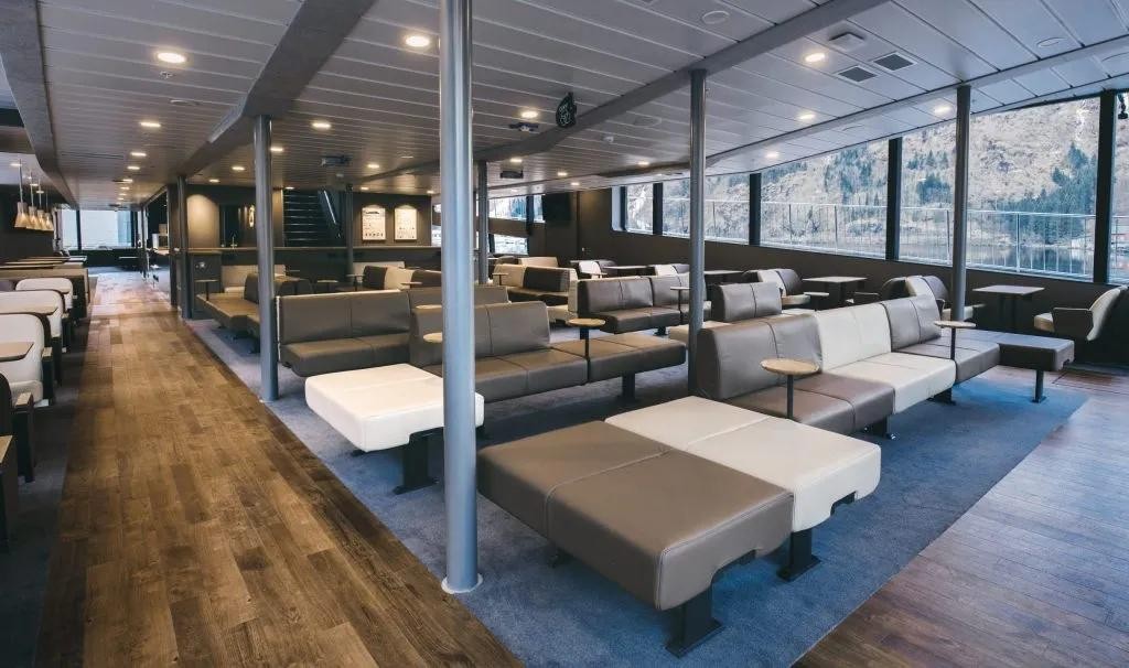 Solveig — panoramic passenger salon