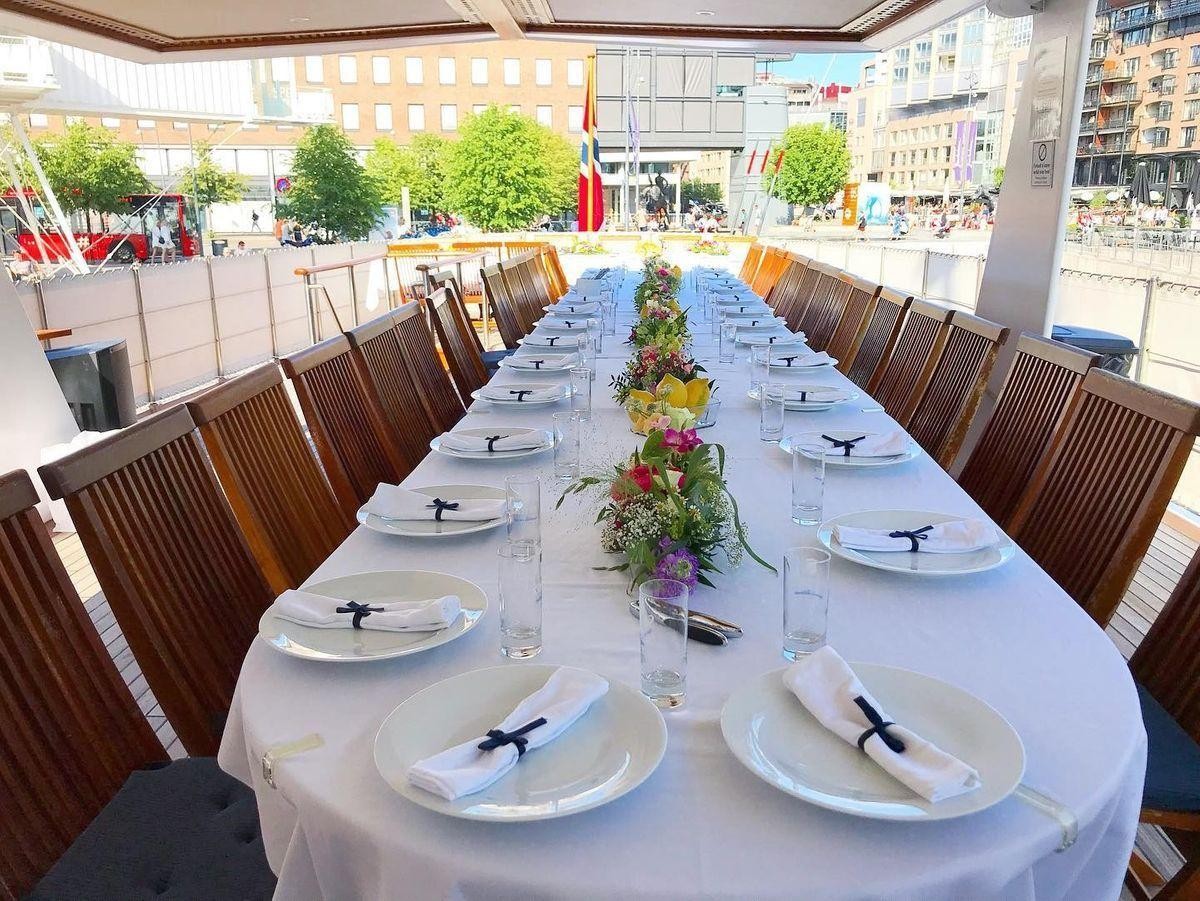 Ragnhild — upper-deck dining